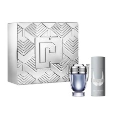 Paco Rabanne Invictus Eau De Toilette 100ml + Deodorant 150ml Gift Set