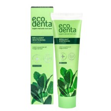 ECODENTA BRILLIANT WHITENING TOOTHPASTE WITH MINT OIL & SAGE EXTRACT 100ml