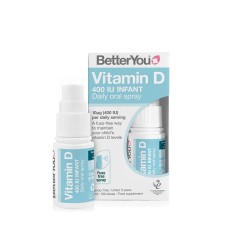 BetterYou Dlux, ΒΙΤΑΜΙΝΗ D3 400IU, ΣΤΟΜΑΤΙΚΟ ΣΠΡΕΙ ΓΙΑ ΒΡΕΦΗ 15ΜΛ