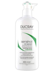 DUCRAY SENSINOL SOOTHING LOTION 400ml, TO CALM AND MOISTURIZE ITCHY SKIN, SUITABLE FOR THE WHOLE FAMILY