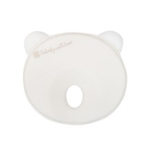 Kikka Boo Memory Foam Ergonomic Pillow Bear Airknit White