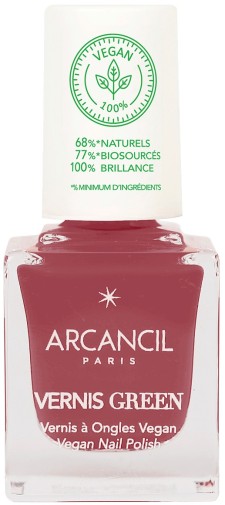 Arcancil Vernis Green Vegan Nail Polish No Amarante 510