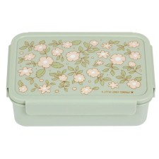 A Little Lovely Company Bento Lunch Box Blossoms Sage