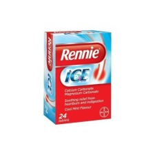 RENNIE ICE CHEWABLE TABLETS 24s