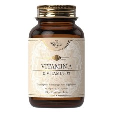 Sky Premium Life Vitamin A & Vitamin D3 60 x Capsules