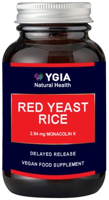 YGIA RED YEAST RICE, ΜΑΓΙΑ ΚΟΚΚΙΝΟΥ ΡΥΖΙΟΥ. ΜΕΙΩΝΕΙ ΤΗΝ ΧΟΛΗΣΤΕΡΟΛΗ...