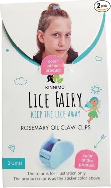 Lice Fairy Rosemary Oil - Claw Hair Clips 2 Pieces