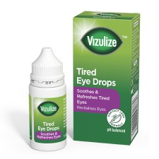 Vizulize Tired Eye Drops 15ml & Irritated Eye Drops 10ml Offer