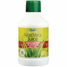 ALOE PURA ALOE VERA JUICE WITH CRANBERRY FLAVOR, FOR A HEALTHY DIGESTIVE SYSTEM 500ML