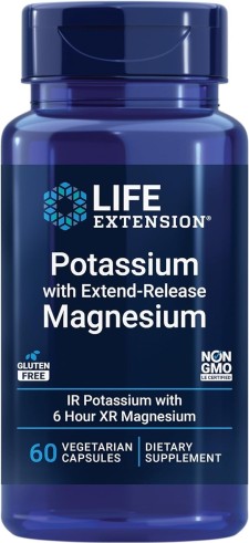 Life Extension Potassium & Magnesium 60 Vegetable Capsules