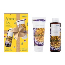 Korres Spread Joy Thyme Honey Shower Gel 250ml & Body Milk 200ml Set