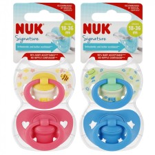 Nuk Signature Soother 18-36m x 2 Pieces