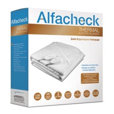 Km-Alfacheck Thermal Electric Blanket (160x140), Ηλεκτρική Θερμαινό...