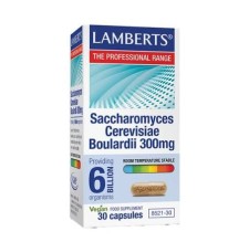 Lamberts Saccharomyces Boulardii 300mg 30 Capsules