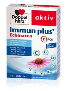 Doppelherz Immun Plus+  Echinacea x 20 Tablets