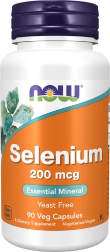 Now Foods - Selenium 200mcg x 90 Veg Capsules