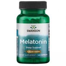 Swanson Melatonin 3mg 120 Capsules