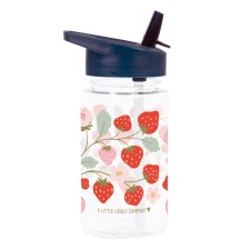 A Little Lovely Company Drink Bottle Strawberries