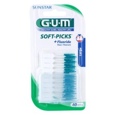GUM SOFT-PICKS WITH FLUORIDE LARGE 634 40s