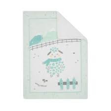 KikkaBoo Super Soft Shepra Blanket 110/140 Sleepy Sheep