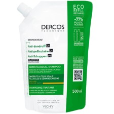 VICHY DERCOS ANTI-DANDRUFF DS SHAMPOO FOR DRY HAIR REFILL 500ml