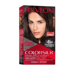 Revlon ColorSilk Beautiful Color No. 20 Brown Black Revlon ColorSilk Beautiful Color No. 20 Brown Black