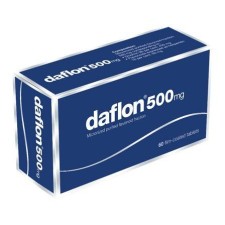 DAFLON 500MG, FOR VENOUS CIRCULATION & HEMORRHOIDS 60CAPSULES