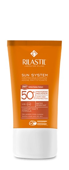 RILASTIL SUN SYSTEM SPF50+, MATT FORMULA 40ML