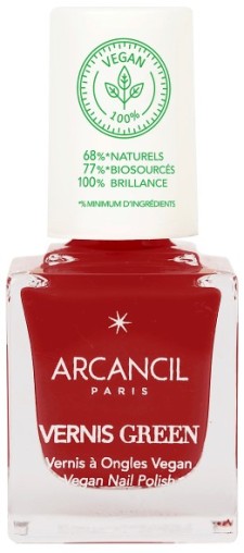Arcancil Vernis Green Vegan Nail Polish Amaryllis No 125