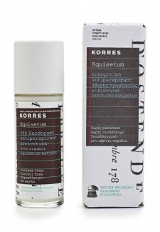 Korres Equisetum 48 Hours Deodorant Antiperspirant For Intense Perspiration & Ssensitive Skin 30ml
