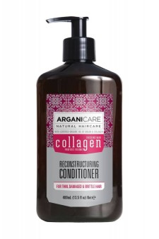 ARGANICARE RECONSTRUCTING COLLAGEN CONDITIONER FOR THIN, DAMAGED AND BRITTLE HAIR  400ml