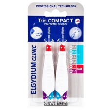 ELGYDIUM CLINIC TRIO COMPACT INTERDENTAL BRUSHES 145 MIXED 6PIECES