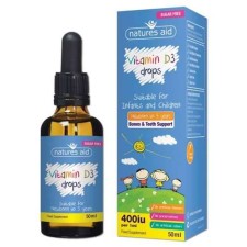 NATURES AID VITAMIN D3 DROPS FOR INFANTS AND CHILDREN 50ML