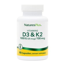 Naturesplus Vit D3 / Vit K2 90 Caps Συμπλήρωμα Διατροφής Που Συνδυά...