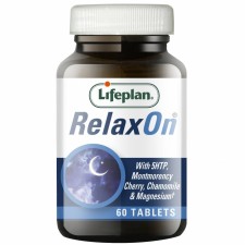 LIFEPLAN RELAX ON WITH 5HTP 60TABLETS