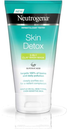 Neutrogena Skin Detox 2 In 1 Clay Wash Mask x 150ml