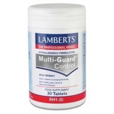 Lamberts Multi-Guard Control x 30 Tablets - High Potency Multivitamins & Minerals