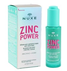 Nuxe Zinc Power Serum, Ορός κατά των Ατελειών 30ml