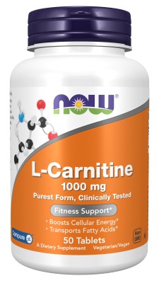 Now Foods - L-Carnitine 1000mg x 50 Tablets