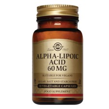 Solgar Alpha Lipoic Acid 60mg x 30 Capsules