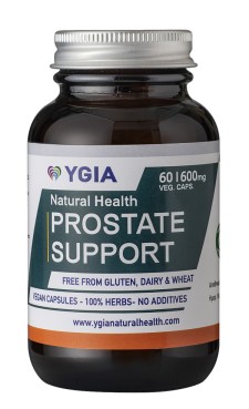 YGIA PROSTATE SUPPORT, FOR PROSTATE HYPERPLASIA & SUPPORTS FUNCTION OF PROSTATE 60CAPSULES