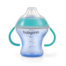 Babyono Non-spill Cup with Soft Spout 3months+ Green 180ml