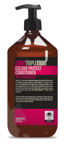 EIGHTTRIPLEEIGHT COLOUR PROTECT WITH KERARICE CONDITIONER 1L