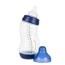 DIFRAX S-BABY BOTTLE WIDE ANTI-COLIC 0m+ 310ML 2 COLORS