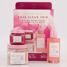 Sunday Rain Rose Fleur Trio Gift Set