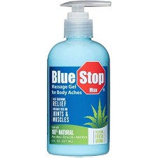 BLUE STOP MASSAGE GEL FOR BODY ACHES 237ML