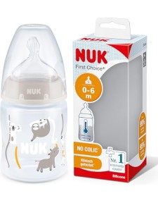 Nuk Fc Bottle Temperature 0-6m 150ml Pink/Blue