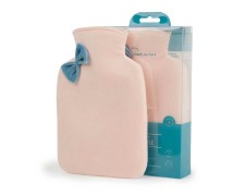 Isabelle Laurier hot water bottle peach