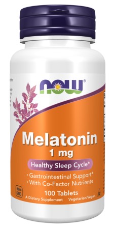Now Foods - Melatonin 1mg x 100 Tablets