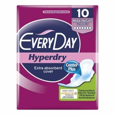 Every Day Ultra Plus Hyperdry Maxi Night 10 Pieces